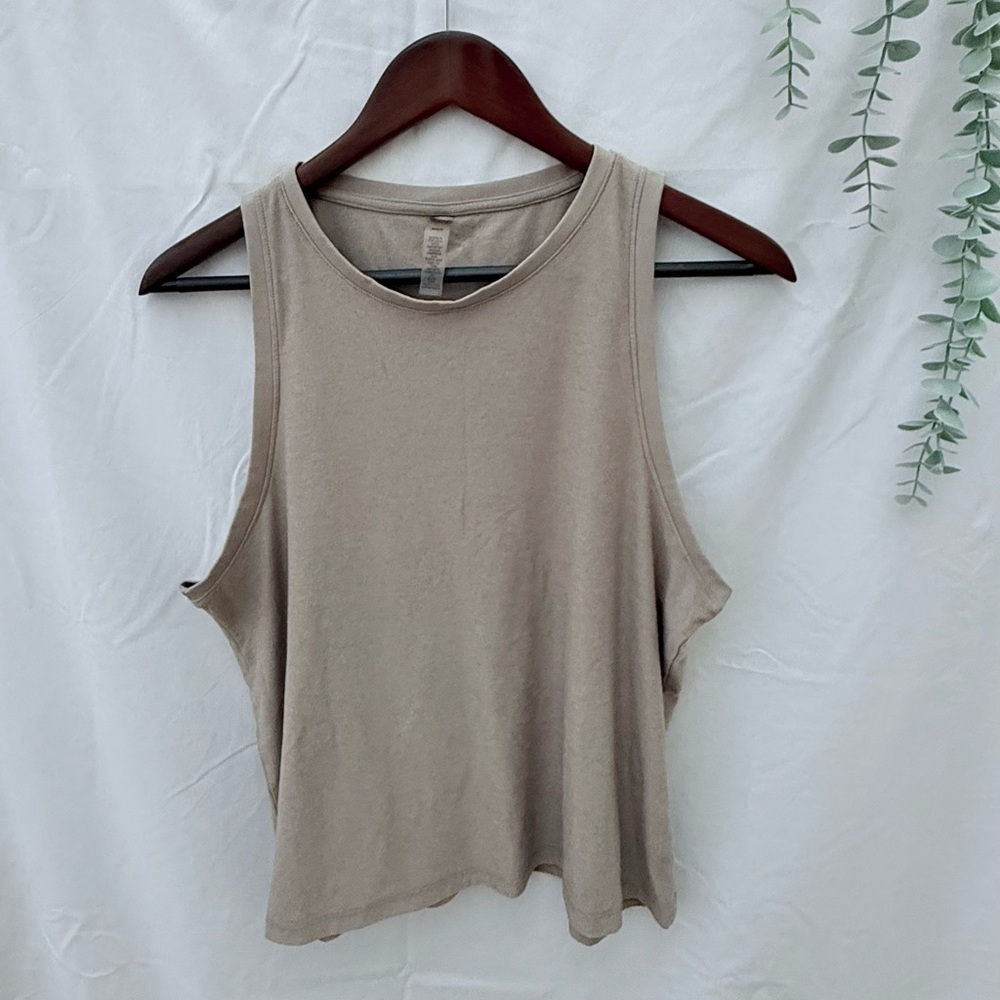 Beyond Yoga Rebalance Tank, Birch Heather